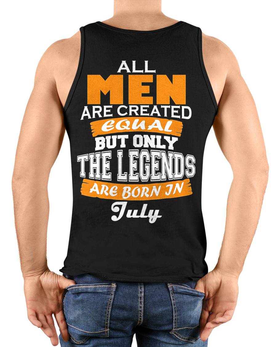 JULY MEN ARE BUILT DIFFERENT - FOR MAN - TLEE07 (SKU2604-236-07)