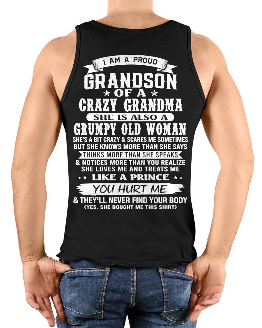 GRANDSON OF A CRAZY GRANDMA - FROM GRANDMA - TLEE00 (SKU2606-274-00)