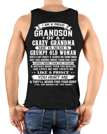 GRANDSON OF A CRAZY GRANDMA - FROM GRANDMA - TLEE00 (SKU2606-274-00)