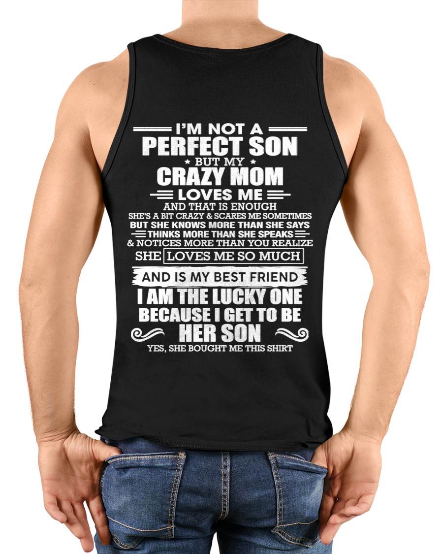 SHE MAY BE CRAZY BUT SHE LOVES ME UNCONDITIONALLY - FROM MOM - TLEE00 (SKU2604-84-00)