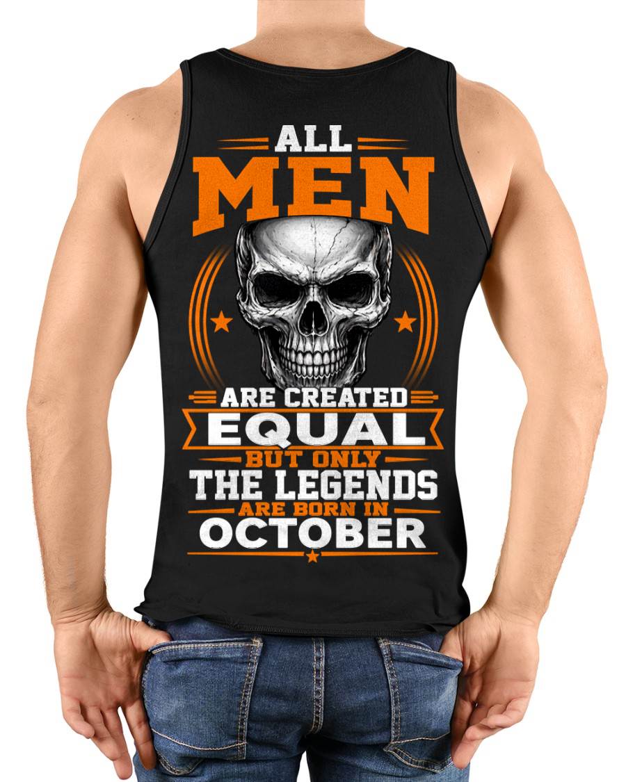 OCTOBER BORN – NOT JUST MEN, BUT LEGENDS - FOR MAN - TLEE10 (SKU2604-310-10)