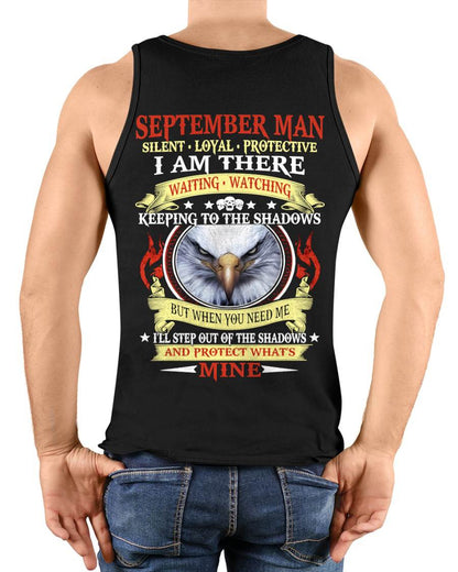 SEPTEMBER MAN - SILENT LOYAL PROTECTIVE I AM THERE WAITING WATCHING KEEPING TO THE SHADOWS - FOR MAN - TLEE09 (SKU2602-62-09)