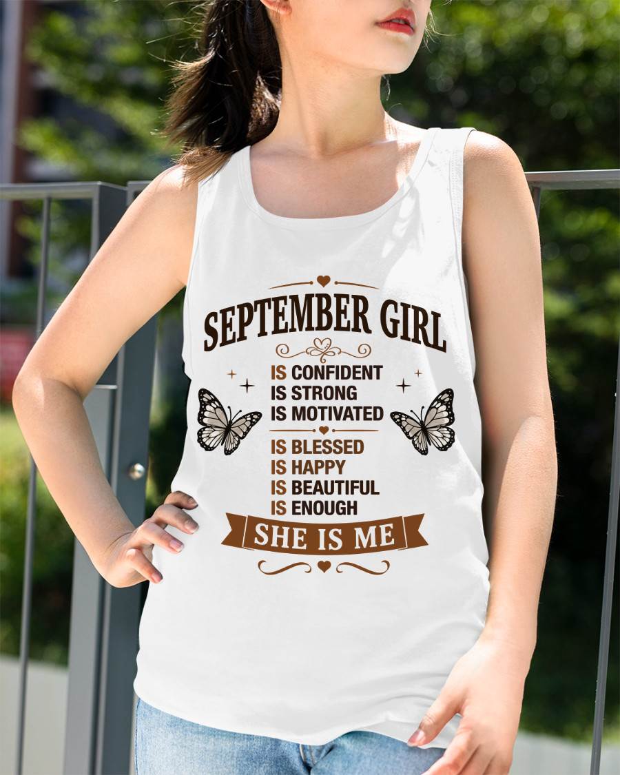 SEPTEMBER GIRL – FAITH, STRENGTH & BEAUTY - FOR WOMEN - TLEE09 (SKU2605-378-09)