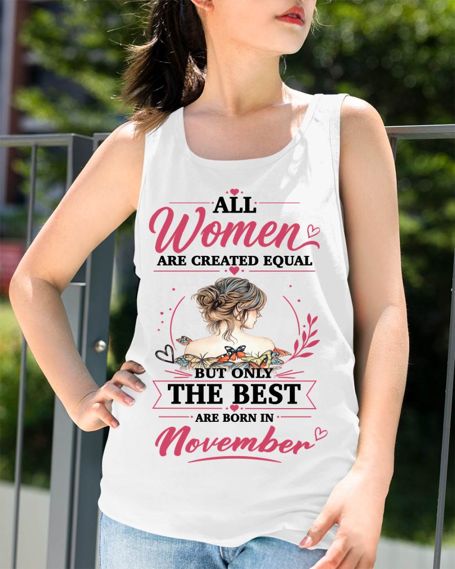 NOVEMBER GIRLS ARE SIMPLY THE BEST - FOR WOMEN - TLEE11 (SKU2604-316-11)