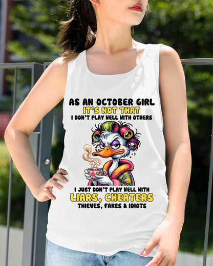 OCTOBER GIRL - I PLAY NICE JUST NOT WITH EVERYONE - FOR WOMEN - TLEE10 (SKU2604-27-10)