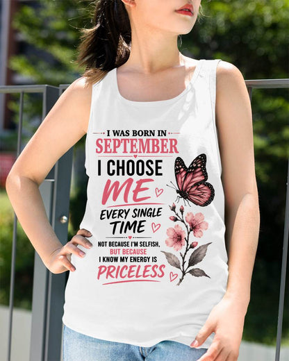 SEPTEMBER QUEEN – I CHOOSE ME EVERY SINGLE TIME - FOR WOMEN - TLEE09 (SKU2606-02-09)