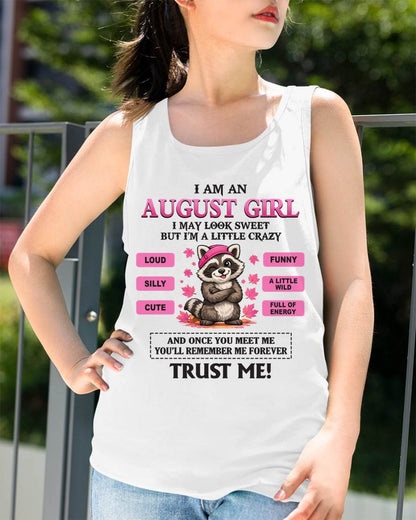 AUGUST GIRL - I MAY LOOK SWEET BUT I’M A LITTLE CRAZY - FOR WOMEN - TLEE08 (SKU2603-80-08)