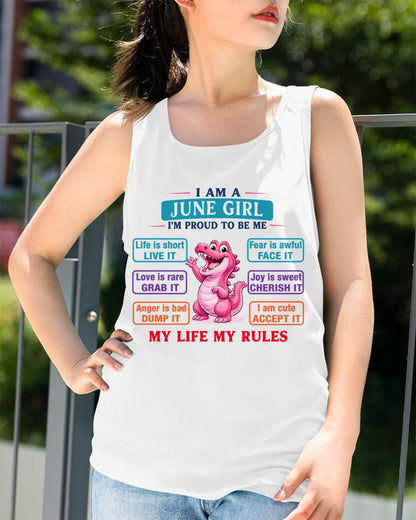 JUNE GIRL – MY LIFE MY RULES - FOR WOMEN - TLEE06 (SKU2604-245-06)