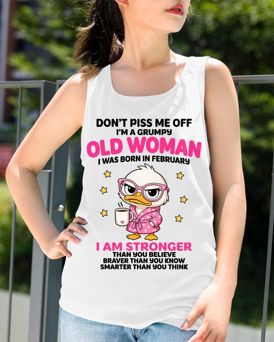 FEBRUARY QUEEN WITH A GRUMPY ATTITUDE - FOR WOMEN - TLEE02 (SKU2604-220-02)