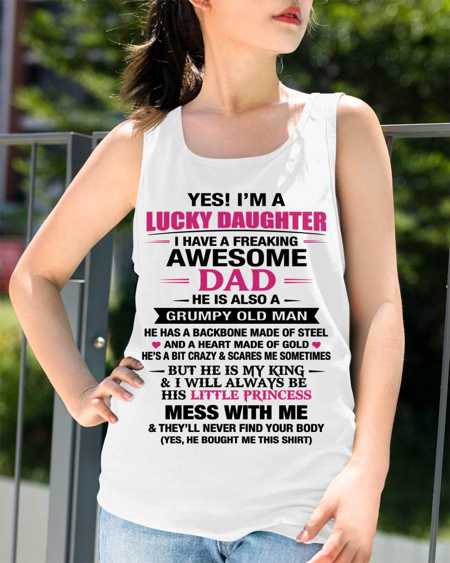 A LUCKY DAUGHTER – DADDY’S LITTLE PRINCESS - FROM DAD - TLEE00 (SKU2604-16-00)