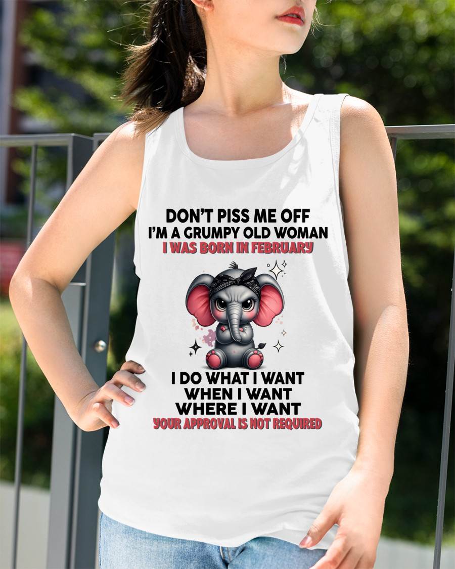 FEBRUARY - I DO WHAT I WANT, WHEN I WANT, AND I DON’T NEED YOUR PERMISSION - FOR WOMEN - TLEE02 (SKU2602-185-02)