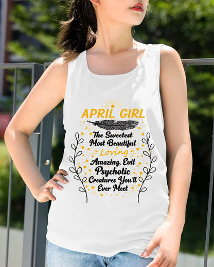 APRIL GIRL – SWEET, BEAUTIFUL & A LITTLE PSYCHOTIC - FOR WOMEN - TLEE04 (SKU2603-297-04)