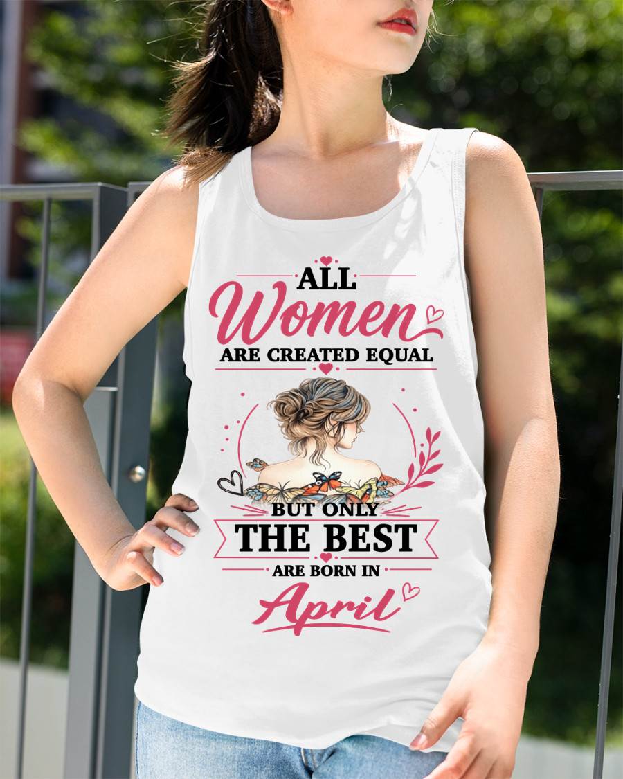 APRIL GIRLS ARE SIMPLY THE BEST - FOR WOMEN - TLEE04 (SKU2604-316-04)