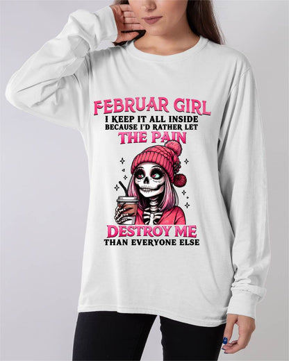 FEBRUARY GIRL : KEEPING IT ALL INSIDE - FOR WOMEN - TLEE02 (SKU2606-106-02)