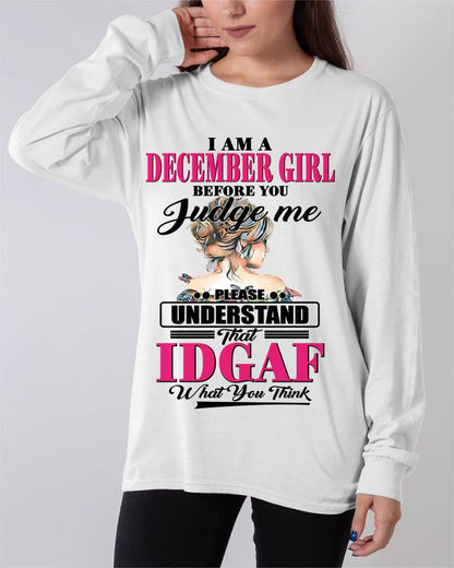 DECEMBER GIRL ENERGY – NOT HERE TO PLEASE - FOR WOMEN - TLEE12 (SKU2604-267-12)