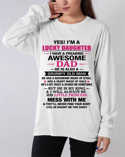 A LUCKY DAUGHTER – DADDY’S LITTLE PRINCESS - FROM DAD - TLEE00 (SKU2604-16-00)
