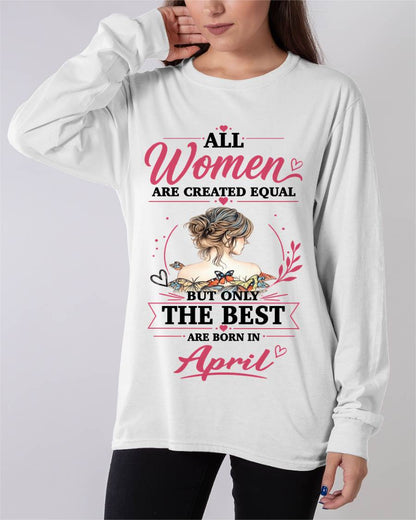 APRIL GIRLS ARE SIMPLY THE BEST - FOR WOMEN - TLEE04 (SKU2604-316-04)