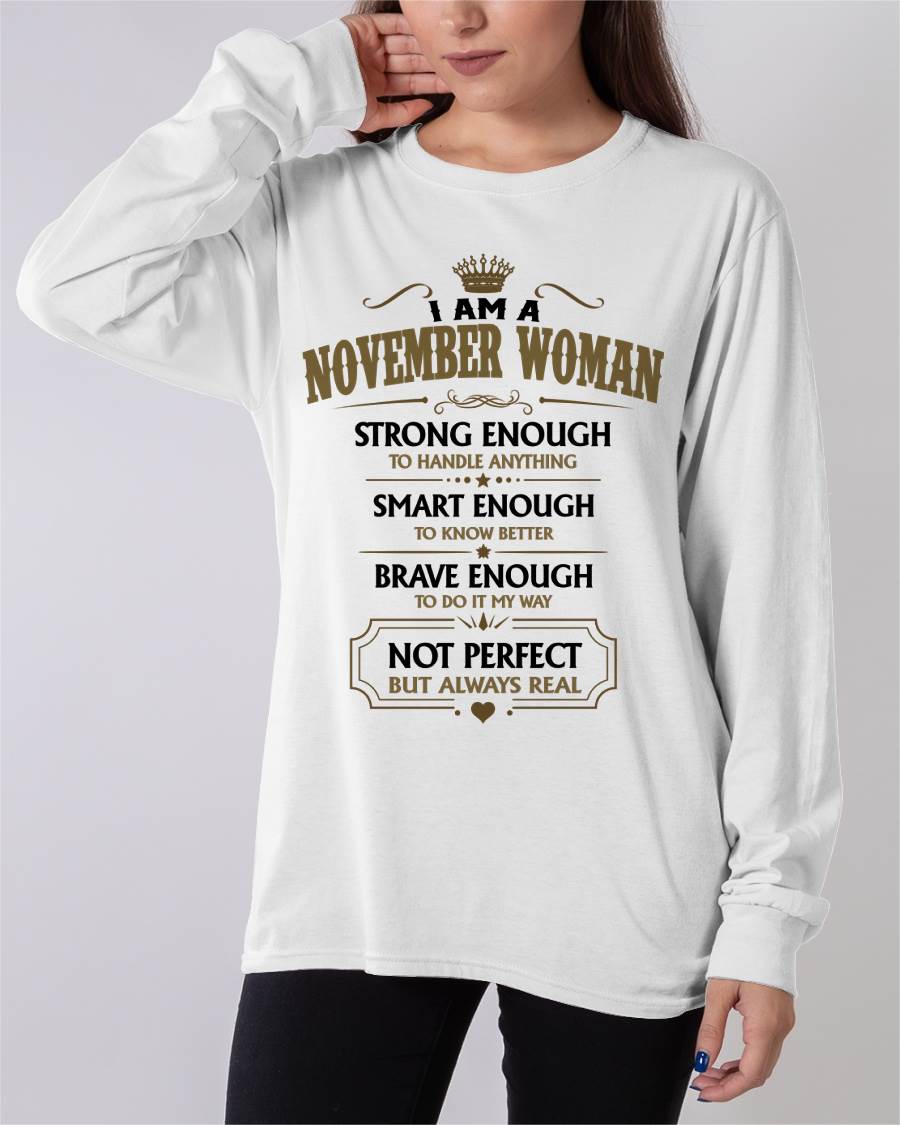 NOVEMBER WOMAN – BOLD STRONG REAL - FOR WOMEN - TLEE11 (SKU2605-90-11)