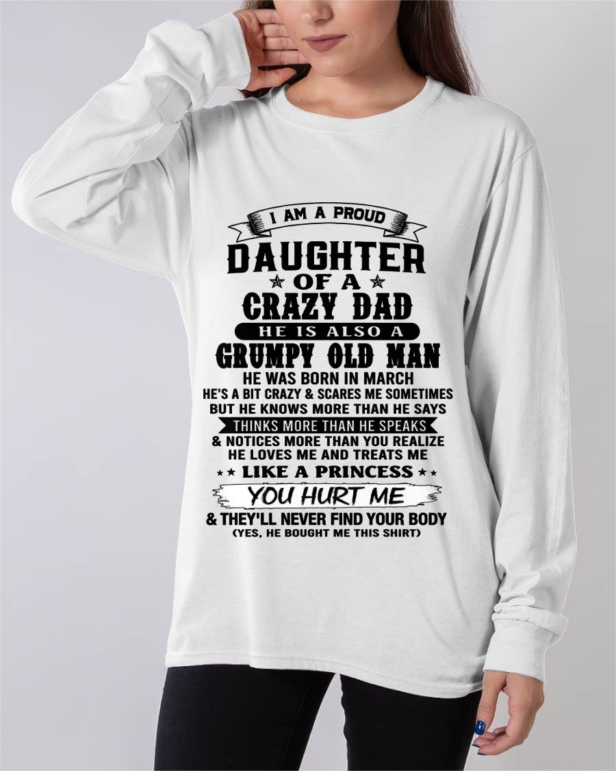 MARCH - PROUD DAUGHTER OF DAD - FROM DAD - TLEE03 (SKU2606-209-03)