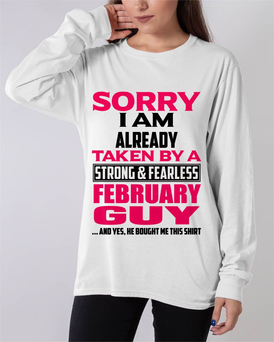 MY FEBRUARY GUY BOUGHT ME THIS SHIRT - FROM HUSBAND - TLEE02 (SKU2605-65-02)