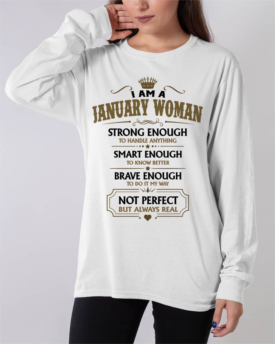 JANUARY WOMAN – BOLD STRONG REAL - FOR WOMEN - TLEE01 (SKU2605-90-01)