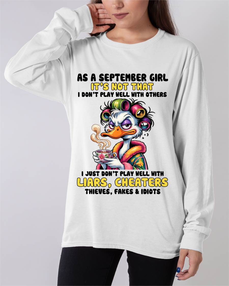 SEPTEMBER GIRL - I PLAY NICE JUST NOT WITH EVERYONE - FOR WOMEN - TLEE09 (SKU2604-27-09)
