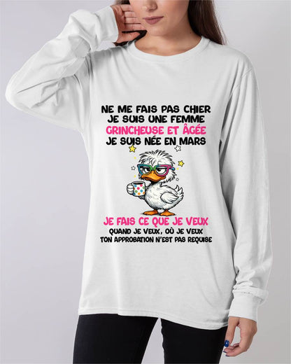 JE SUIS UNE FILLE DE MARS - POUR FEMME - TLEE03 (SKU2604-117-03)
