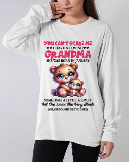 JANUARY - YOU CAN’T SCARE ME I HAVE A LOVING GRANDMA - FROM GRANDMA - TLEE01 (SKU2602-129-01)