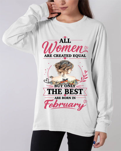FEBRUARY GIRLS ARE SIMPLY THE BEST - FOR WOMEN - TLEE02 (SKU2604-316-02)