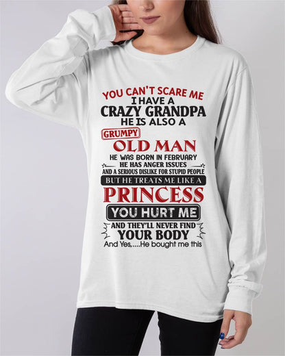 FEBRUARY - YOU CAN'T SCARE ME I HAVE A CRAZY GRANDPA HE IS ALSO A GRUMPY OLD MAN - FROM GRANDPA - TLEE02 (SKU09-143-02)