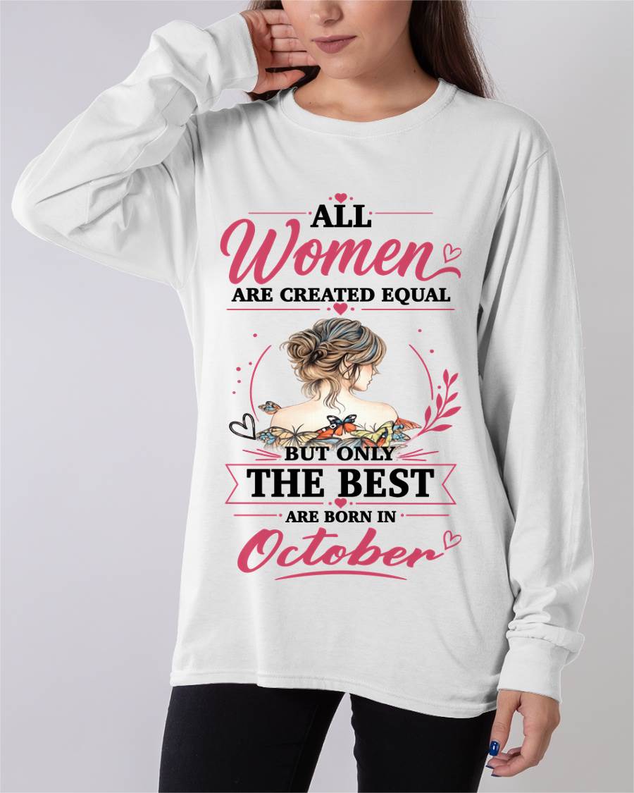 OCTOBER GIRLS ARE SIMPLY THE BEST - FOR WOMEN - TLEE10 (SKU2604-316-10)