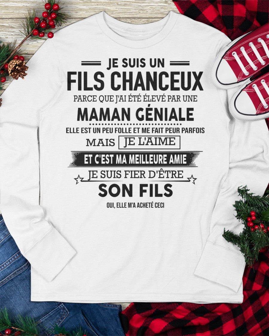 JE SUIS UN FILS GÂTÉ – CADEAU DE MAMAN INCROYABLE - fr00 / TLEE00
