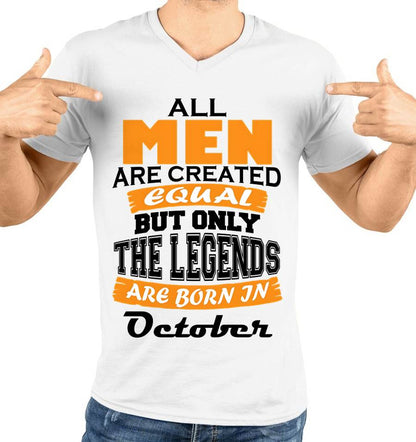 OCTOBER BORN – ONLY LEGENDS ARE CREATED - FOR MAN - TLEE10 (SKU2606-281-10)