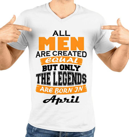 APRIL BORN – ONLY LEGENDS ARE CREATED - FOR MAN - TLEE04 (SKU2606-281-04)