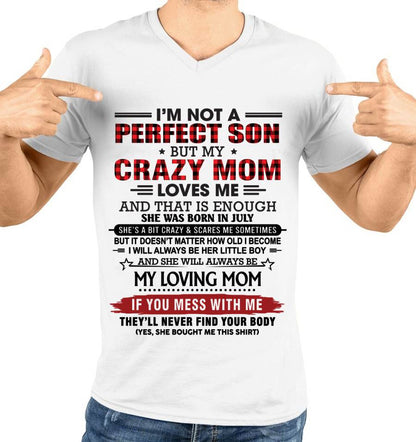 JULY - NO MATTER HOW OLD I GET, I’LL ALWAYS BE MY MOM’S LITTLE BOY - FROM MOM - TLEE07 (SKU2602-59-07)