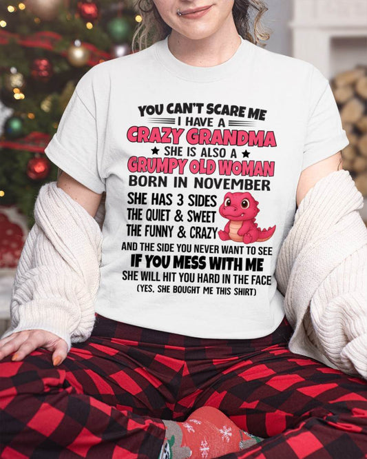 NOVEMBER - YOU CAN'T SCARE ME I HAVE A CRAZY GRANDMA - FROM GRANDMA - TLEE11 (SKU09-114-11)