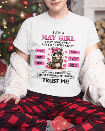 MAY GIRL - I MAY LOOK SWEET BUT I’M A LITTLE CRAZY - FOR WOMEN - TLEE05 (SKU2603-80-05)