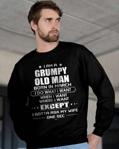 MARCH - MUST-HAVE SHIRT FOR EVERY HUSBAND – FUNNY, BOLD & SO TRUE - TLEE03 ( SKU10-90-03 )