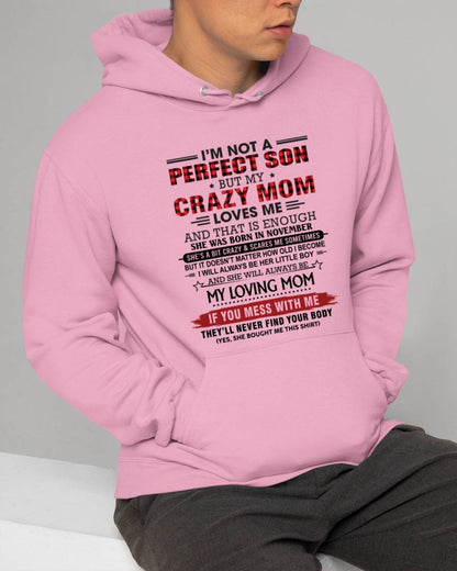 NOVEMBER - NO MATTER HOW OLD I GET, I’LL ALWAYS BE MY MOM’S LITTLE BOY - FROM MOM - TLEE11 (SKU2602-59-11)