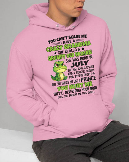 JULY - YOU CAN’T SCARE ME I HAVE A CRAZY GRANDMA SHE IS ALSO A GRUMPY OLD WOMAN - FROM GRANDMA - TLEE07 (SKU09-85-07)