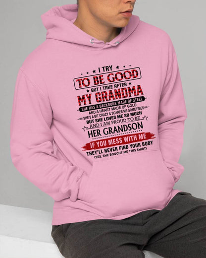 I TRY TO BE GOOD BUT I TAKE AFTER MY GRANDMA - FROM GRANDMA - TLEE00 (SKU26T-01289-00)