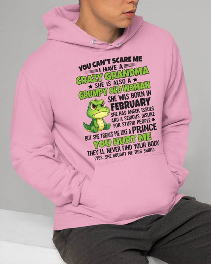 FEBRUARY - YOU CAN’T SCARE ME I HAVE A CRAZY GRANDMA SHE IS ALSO A GRUMPY OLD WOMAN - FROM GRANDMA - TLEE02 (SKU09-85-02)