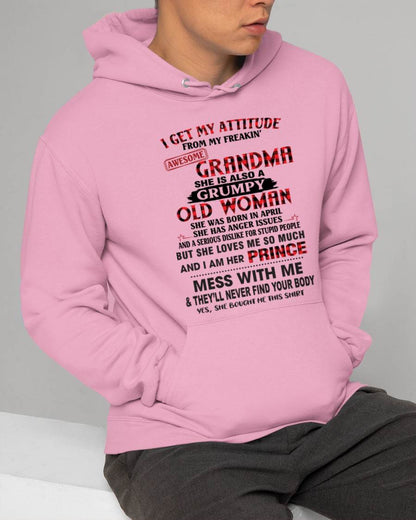 APRIL - I GET MY ATTITUDE FROM MY FREAKIN’ AWESOME GRANDMA - FROM GRANDMA - TLEE04 (SKU2603-157-04)