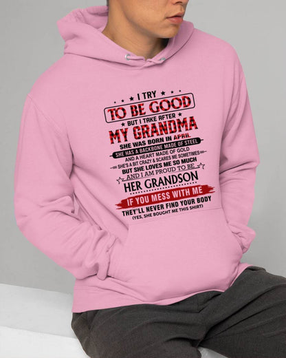 APRIL - I TRY TO BE GOOD BUT I TAKE AFTER MY GRANDMA - FROM GRANDMA - TLEE04 (SKU26T-01289-04)