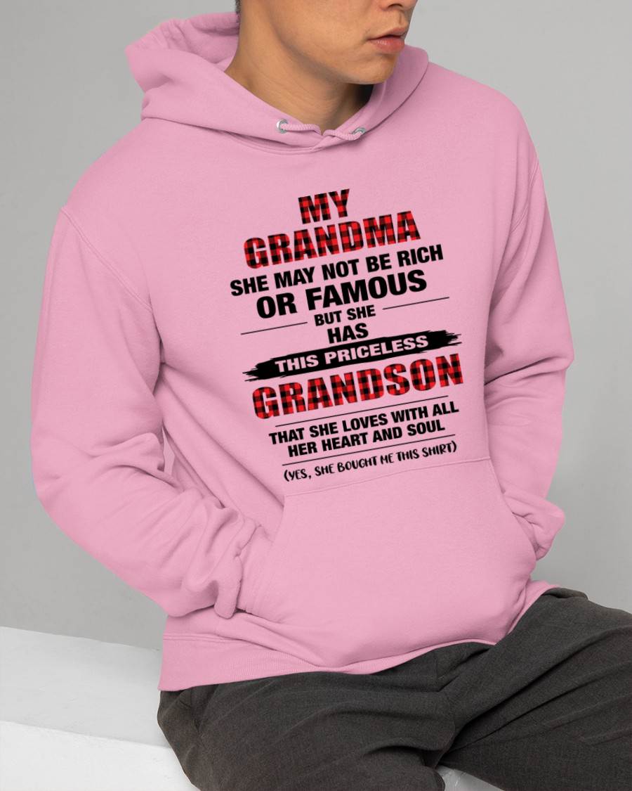 GRANDMA LOVES ME – PRICELESS GRANDSON GIFT- FROM GRANDMA - TLEE00 (SKU2604-260-00)