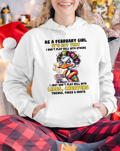 FEBRUARY GIRL - I PLAY NICE JUST NOT WITH EVERYONE - FOR WOMEN - TLEE02 (SKU2604-27-02)