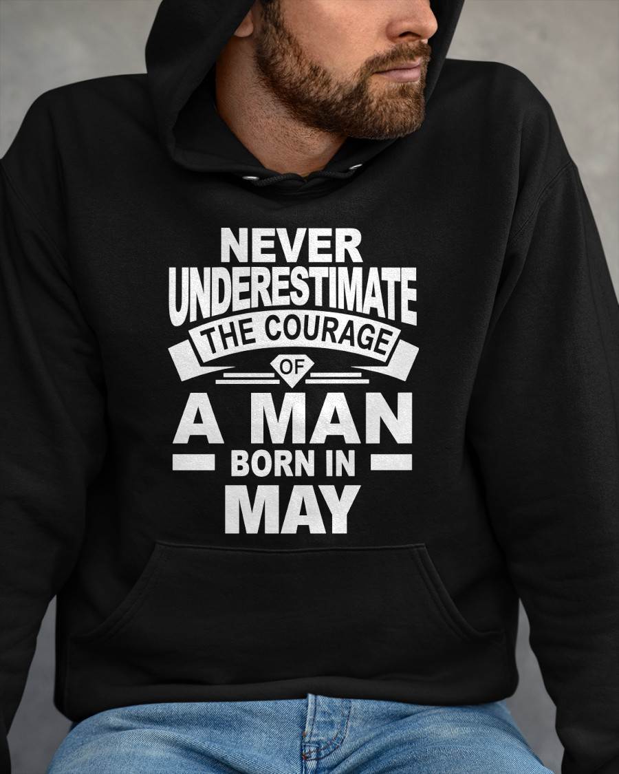 MAY BORN MAN : COURAGE STRENGTH & PRIDE - FOR MAN - TLEE05 (SKU2606-126-05)