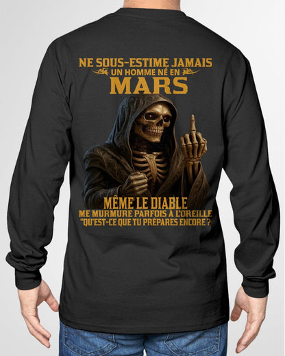 NE SOUS-ESTIME JAMAIS UN HOMME NÉ EN MARS Fr03 TLEE03 male (SKU12-305-03)