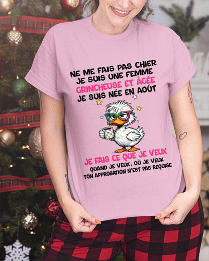 JE SUIS UNE FILLE D’AOÛT - POUR FEMME - TLEE08 (SKU2604-117-08)