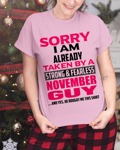 MY NOVEMBER GUY BOUGHT ME THIS SHIRT - FROM HUSBAND - TLEE11 (SKU2605-65-11)